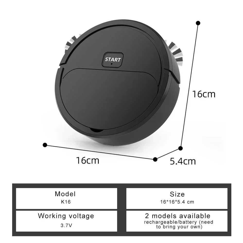 Smart Robotic Vacuum Cleaner for Automatic Floor Cleaning