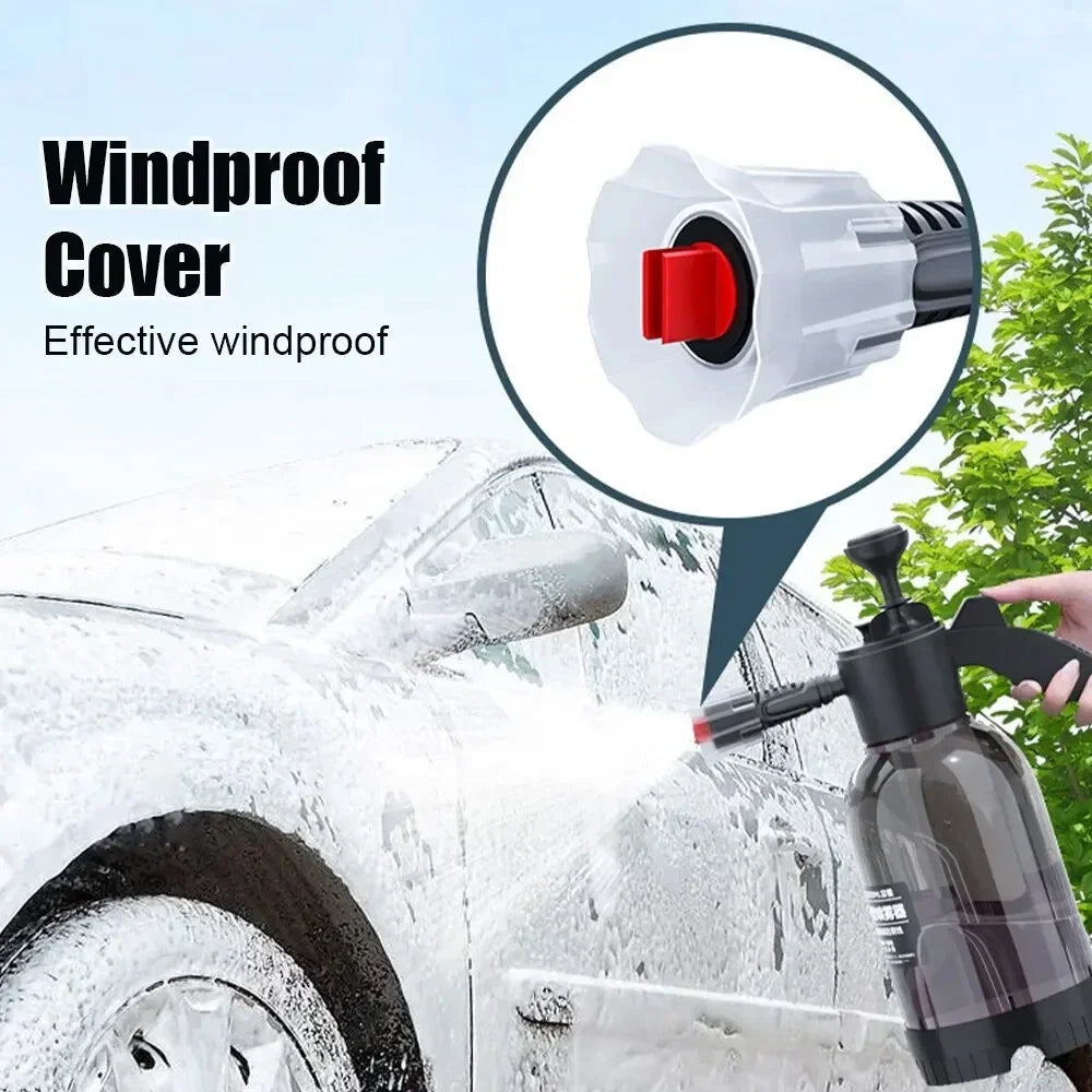 Car Washing Foam Spray Pot - 2L Capacity